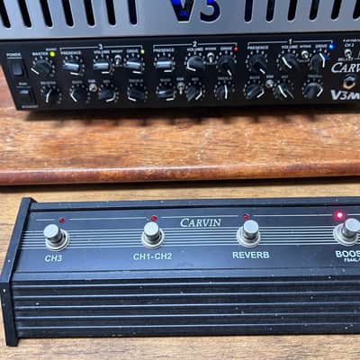 Carvin V3M 50 wt valve head and 2x12 cab image 3