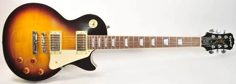 2005 Epiphone Les Paul Standard Plus Top Vintage Sunburst Electric Guitar image 1
