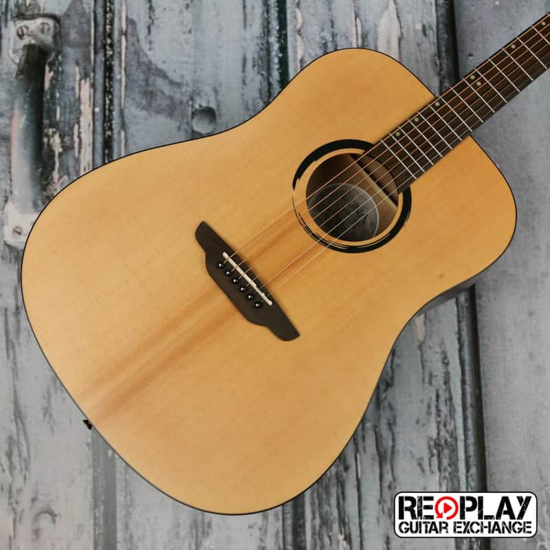 Luna WABI SABI Dreadnought Solid Top Satin Natural image 1