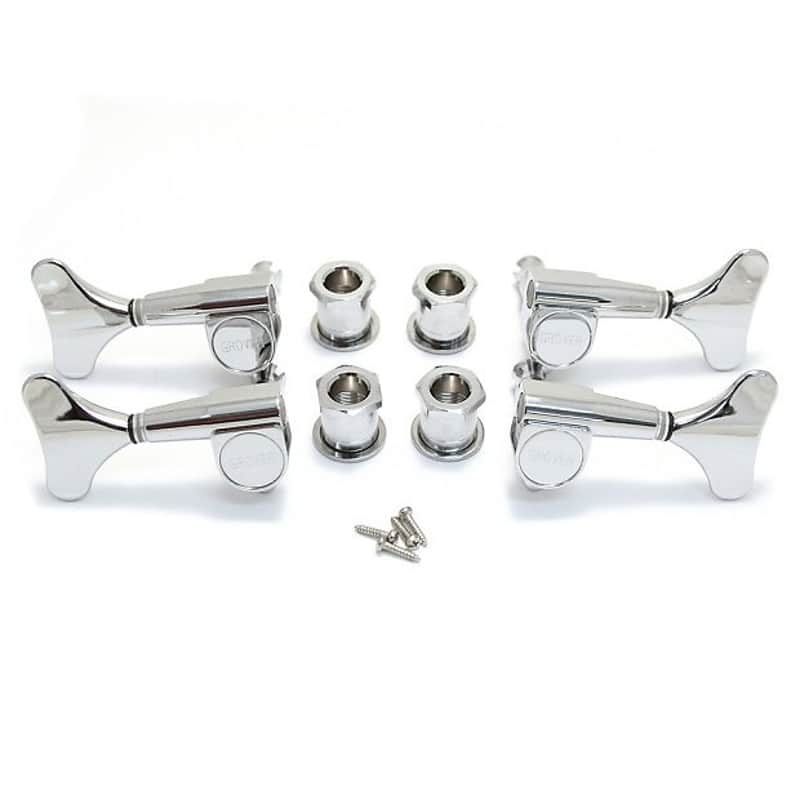 Grover 144C 2+2 Chrome Bass Tuning Machines image 1
