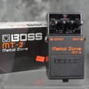 Boss MT-2 Metal Zone Distortion Pedal Vintage 1995 w Box & FAST Same Day Shipping