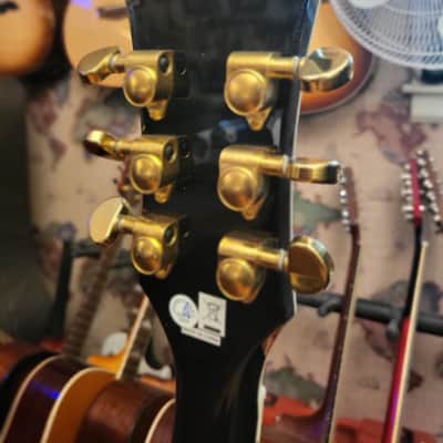 Epiphone J200 Studio Cutaway Acoustic Electric Guitar Sunburst image 12