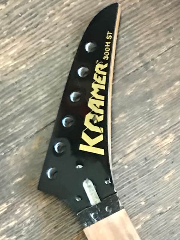 Kramer Striker Series 300H ST Neck - Maple/Rosewood, Black Headstock image 1