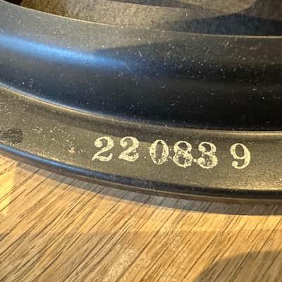 1955 Jensen P12Q 12" 40 Watt 8 Ohm Speaker Original Cone Rare image 8