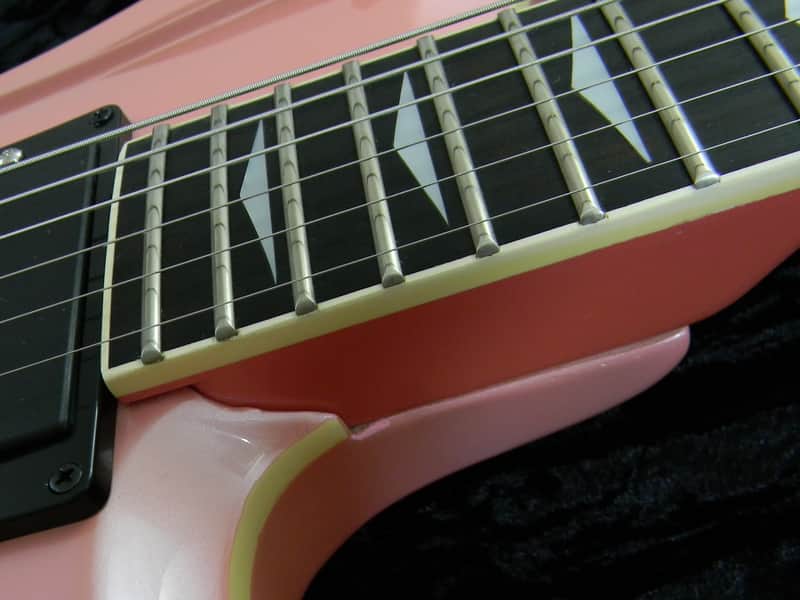 Barrington 1988 BRG 874/C Pink Pearl Gotoh Floyd Rose Archtop Tele