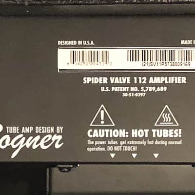 Line 6 Spider Valve 112, 40-Watt 1x12" Digital Modeling Guitar Combo, Bogner Design image 11