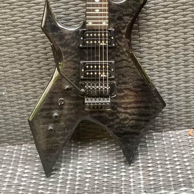 B.C. Rich Warlock / Left hand handed lefty / NJ Neck-Thru series Made In japan 24 frets floyd rose image 18
