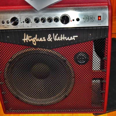 HUGHES & KETTNER  BASSFORCE 300W Bass Verstärker 1990 - 2000 - bordeaux image 6