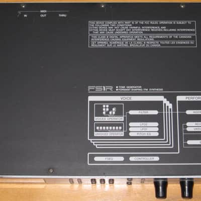 Yamaha fs1r Formant and FM synth image 2