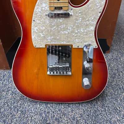 Fender American Elite Telecaster with Maple Fretboard 2015 (first year) Aged Cherry Burst image 3