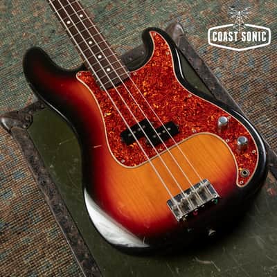 1991 Fender American Vintage Reissue '62 P Bass Precision AVRI w/case image 6