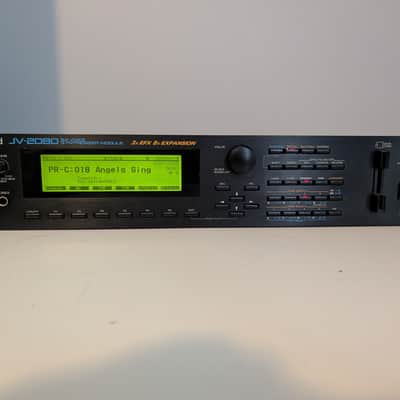 Roland JV-2080 64-Voice Synthesizer Module 1997 - 2000 - Black