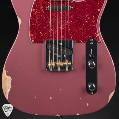 2024 - Suhr Eddie's Guitars Exclusive Roasted Classic T Antique - Burgundy Mist image 2