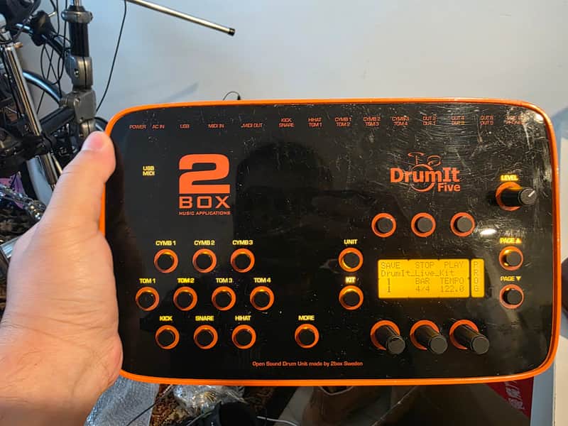 2Box DrumIt Five MK1 Drum Module Bild 1