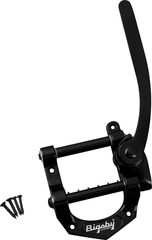 Bigsby Licenced Bigsby B500B Vibrato/Tremolo Tailpiece, Black, 180-2955-502 image 1