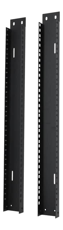 Rockville RAIL12U 12U Reversible Rack Rails With M5 Circle or Square Screw Holes image 1