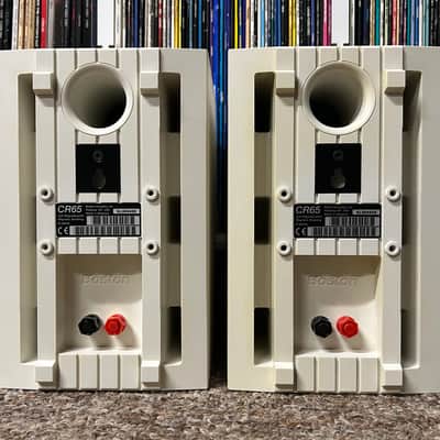 Boston Acoustics CR65 Magnetic Shielding Bookshelf Speakers w/ Brackets TESTED ✅ image 9