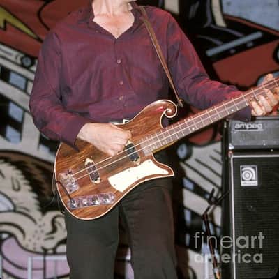 1960s Premier Multivox Scroll Bass "Mark Sandman"  2-String image 10