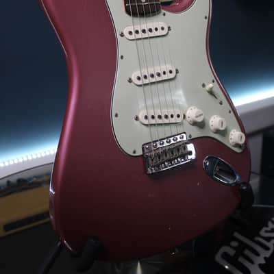 Fender CS Masterbuilt 63 Stratocaster Closet Classic by Greg Fessler 2015 - Burgundy Mist image 10