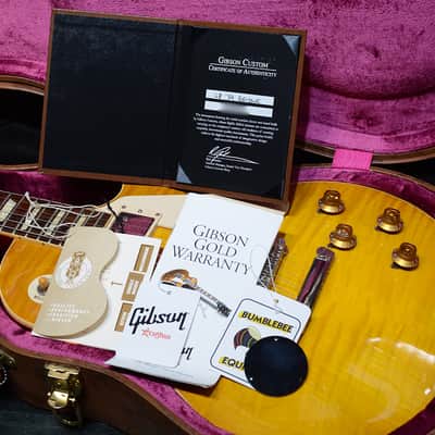 Gibson Custom Shop Historic 1959 Les Paul Standard Reissue Lemon Burst 2014' image 13