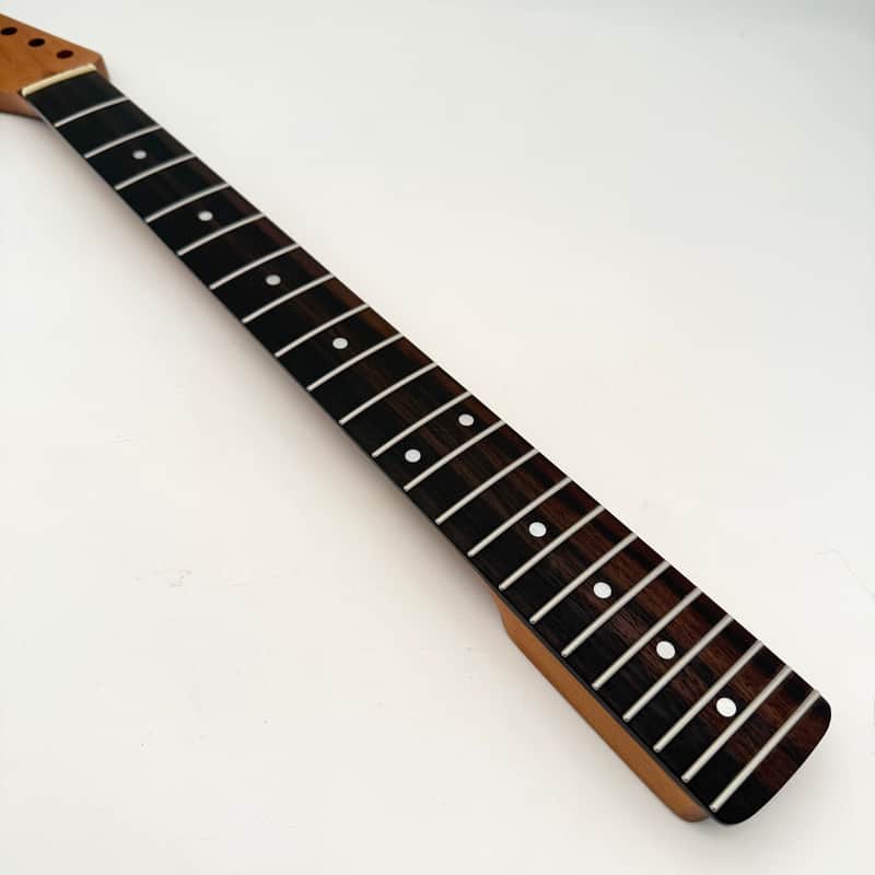 HooDoo Stratocaster Neck Rosewood/Roasted Maple Lefty Nitro hsn6397 image 1