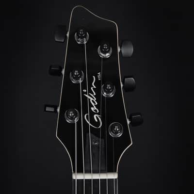 Godin XTSA Multivoice Flame Maple Leaf Top Light Burst Richlite (221231182) image 8