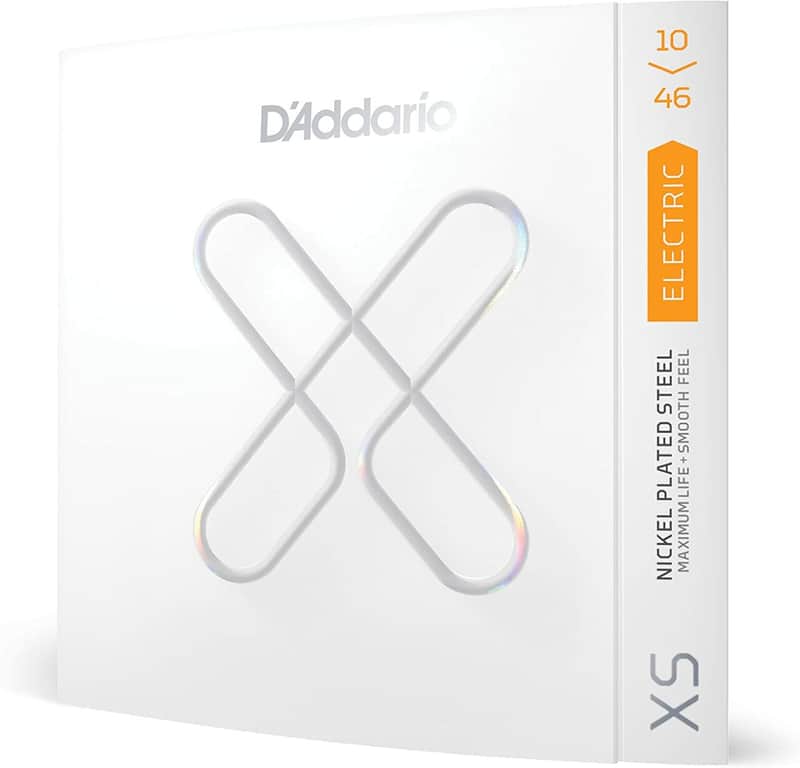 D'Addario XSE1046 - Electric Guitar Strings - Regular Light, XS Nickel Coated - 10-46 image 1