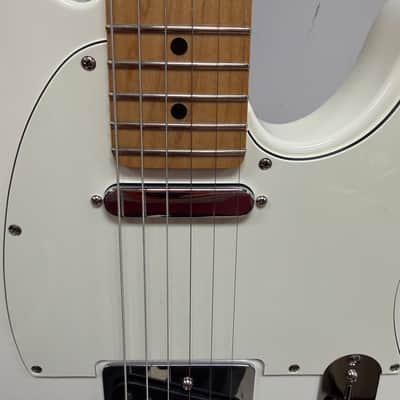 Used Fender Player Tele Telecaster Electric Guitar Made in Mexico 2020 Polar White Maple Neck image 7