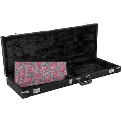 Fender X Wrangler Denim Strat / Tele Hardcase - Black image 6
