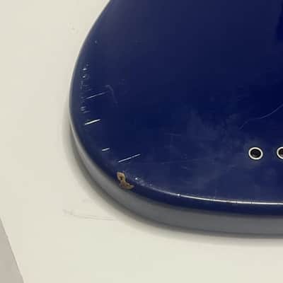Antares Vintage Precision Bass Body Dark Navy Blue 70s image 6