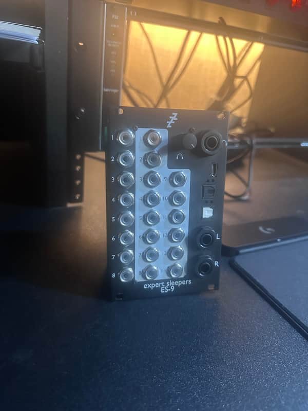 Expert Sleepers ES-9 USB Interface Eurorack Synth Module 2020 - Present - Black image 1