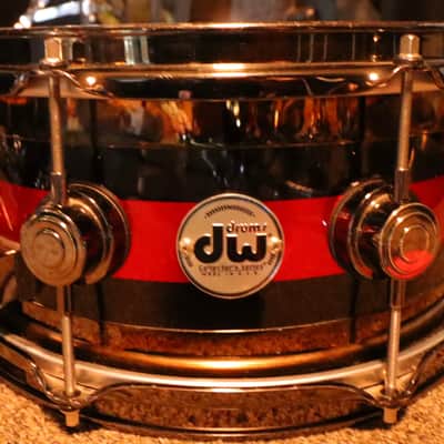 Dwdrums DW collectors maple/mahogany edge snare drum 13”x6.5” 2020 - Lacquer image 5