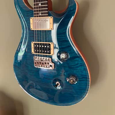 2007 PRS Custom 24 - 10 Top - Blue Matteo - Bare Knuckle image 1
