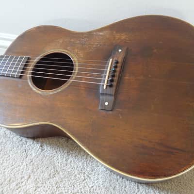 Vintage 1942 Gibson LG-1 (one of only 130 X-braced all mahogany LG-1's made) image 2