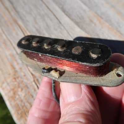 Fender Stratocaster 1965 Bridge PU Pre-CBS 7.25 Ohms image 14