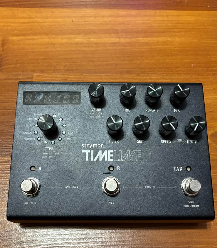 Strymon Midnight Edition TimeLine Delay 2022 - Midnight Edition Dark Gray image 1