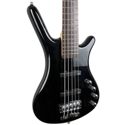 Warwick Corvette Rock Bass 5-String 2013 - Black image 2