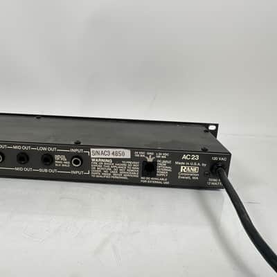 Rane AC-23 3-Way Active Crossover Fully Balanced Unit Rack Mount Pro Audio image 9