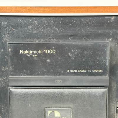 Vintage Nakamichi 1000 Tri-Tracer 3-Head Cassette Deck image 4