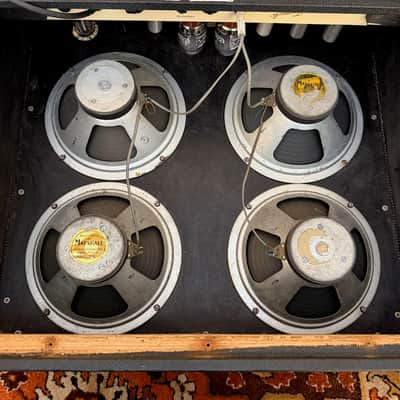 Vintage 1966 Marshall 'Bluesbreaker' Super Tremolo 4x10 Amplifier Combo *1960s* image 12