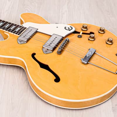 1995 Epiphone Casino Natural Near-Mint, Pre-Elitist Revolution, Japan Terada image 10