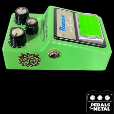 1983 MIJ Ibanez TS9 Tube Screamer with Analogman Modded - Green - X16474 image 3