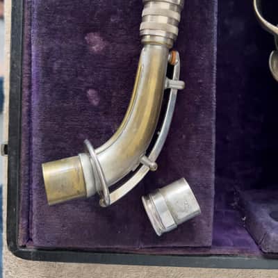 C.G. Conn Transitional Alto Sax 1932-33 Silver image 6