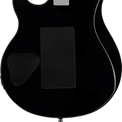 Sterling AX50QM Axis Electric Guitar, Roasted Maple Fingerboard, Lava Burst image 3