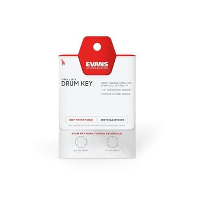 Evans Drill Bit Drum Key, 1/4" Socket - DABK image 4