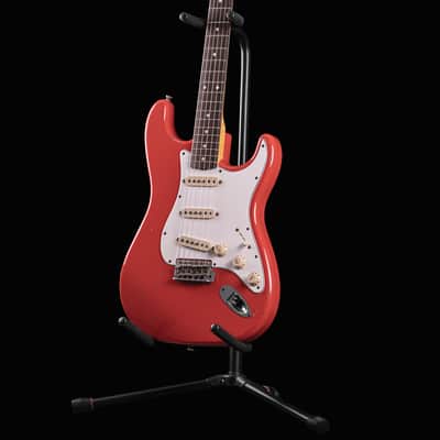 2010 Fender Custom Shop Masterbuilt Yuriy Shishkov 1960 Stratocaster Fiesta Red Relic MusicMesse NAMM NOS One Off Abigail Ybarra Hand-Wound image 12