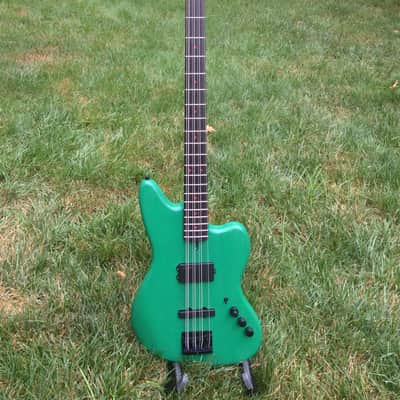 Warmoth 8-string (octaves) bass, Lace Man o War, dual tones with Kellingsound midboost/mid-scoop image 2