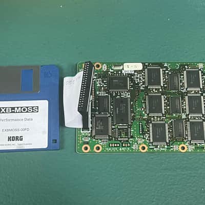 Korg EXB-MOSS Synthesizer Expansion Board KLM-2076 for Triton KARMA + preload disk