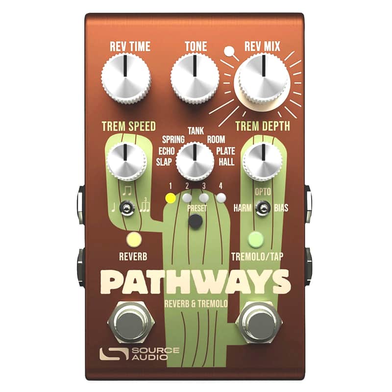 Source Audio Pathways Reverb & Tremolo BRAND NEW IN BOX WITH WARRANTY! FREE SHIPPING IN THE U.S.! image 1