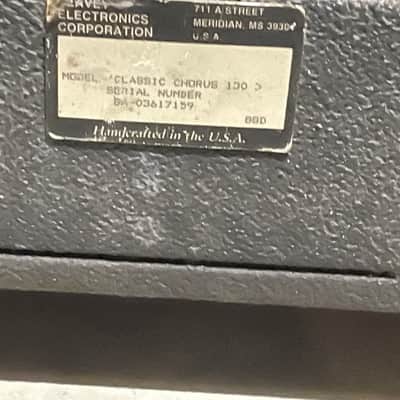 Peavey Classic Chorus 130 80-Watt 2x12" Guitar Combo 1980s - Black image 3
